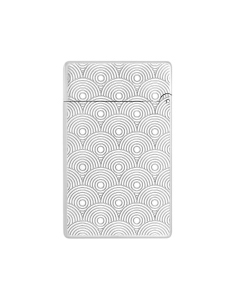 Brichete DUPONT, Bricheta Dupont Initial Cinatic Guilloche Silver D020844, bb-shop.ro