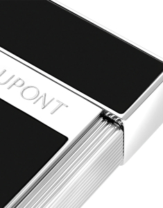 Bricheta Dupont Biggy Silver Lacquered Black D025221, 003, bb-shop.ro