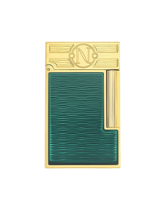 Brichete unisex, Bricheta Dupont Ligne 2 Lacquered 20000 Leagues Under the Seas Green Pacific Limited Edition DC16052CL, bb-shop.ro