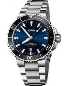 Ceas de mana Oris Diving Aquis Date 73377304135-0782405PEB, 02, bb-shop.ro
