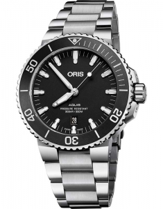 Ceas de mana Oris Diving Aquis Date 73377304154-0782405PEB, 02, bb-shop.ro