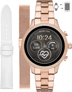 Ceas de mana Michael Kors Access Touchscreen Smartwatch Gift Set MKT5060, 02, bb-shop.ro