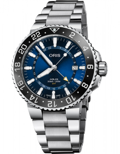 Ceas de mana Oris Diving Aquis GMT Date The Underwater Zone 79877544135-0782405PEB, 02, bb-shop.ro