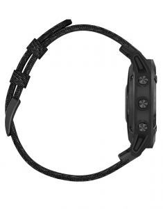 Ceas de mana Garmin Fenix 6 Sapphire Black DLC Nylon set 010-02158-17, 004, bb-shop.ro