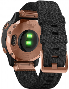 Ceas de mana Garmin Fenix 6S Sapphire Rose Gold Black Nylon set 010-02159-37, 003, bb-shop.ro
