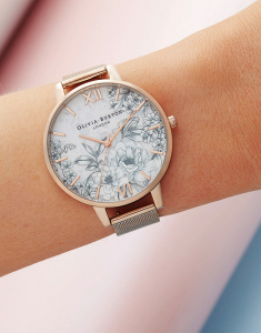 Ceasuri dama OLIVIA BURTON quartz, Ceas Olivia Burton Terrazzo Florals OB16TZ04, bb-shop.ro