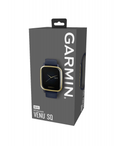Ceas de mana Garmin Venu® Sq – Music Edition Captain Blue Light Gold 010-02426-12, 004, bb-shop.ro