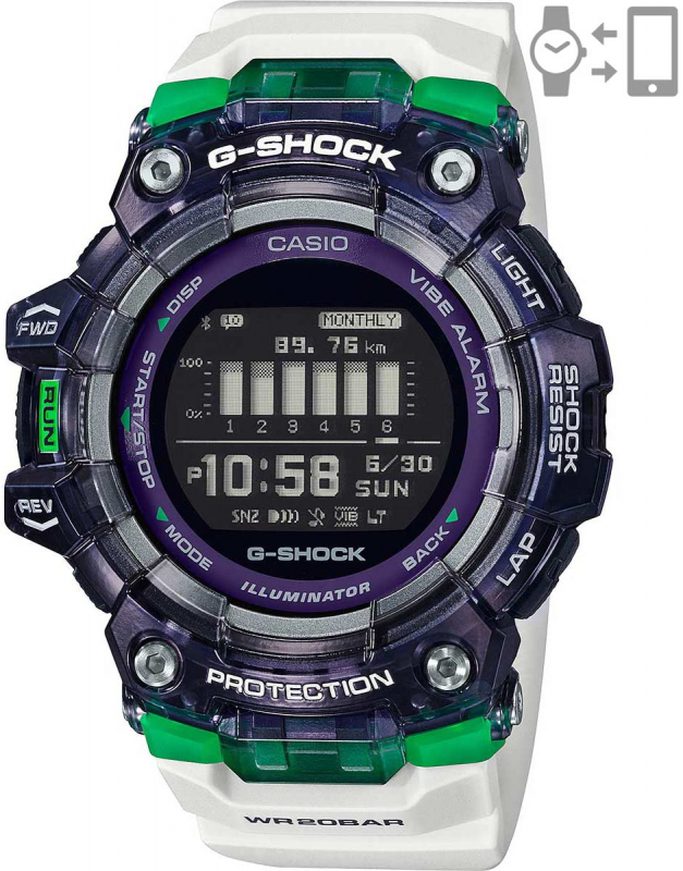 Ceas de mana G-Shock G-Squad Smart Watch GBD-100SM-1A7ER, 01, bb-shop.ro