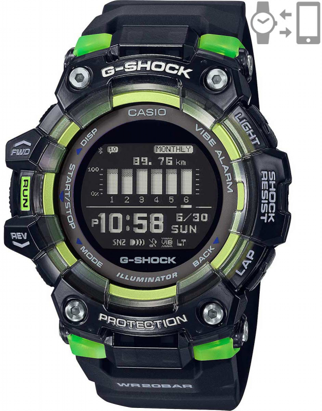 Ceas de mana G-Shock G-Squad Smart Watch GBD-100SM-1ER, 01, bb-shop.ro