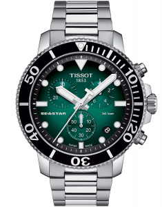 Ceas de mana Tissot Seastar 1000 Quartz Chronograph T120.417.11.091.01, 02, bb-shop.ro