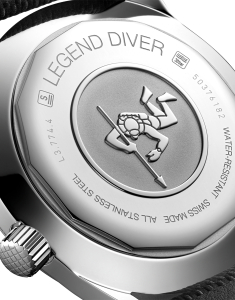 Ceas de mana Longines - The Longines Legend Diver Watch L3.774.4.90.2, 002, bb-shop.ro