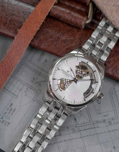 Ceasuri HAMILTON automatice, Ceas Hamilton Jazzmaster Open Heart H32215190, bb-shop.ro