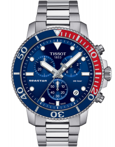 Ceas de mana Tissot Seastar 1000 Quartz chronograph T120.417.11.041.03, 02, bb-shop.ro