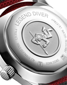 Ceas de mana Longines - The Longines Legend Diver Watch L3.374.4.40.2, 002, bb-shop.ro