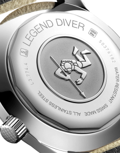 Ceas de mana Longines - The Longines Legend Diver Watch L3.774.4.30.2, 002, bb-shop.ro