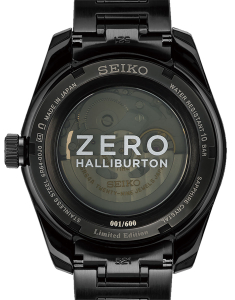 Ceas de mana Seiko Presage Sharp Edged GMT Zero Halliburton Editie Limitata SPB271J1, 001, bb-shop.ro
