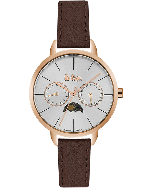Ceas de mana Lee Cooper Day and Moon Phase LC06536.432, 01, bb-shop.ro