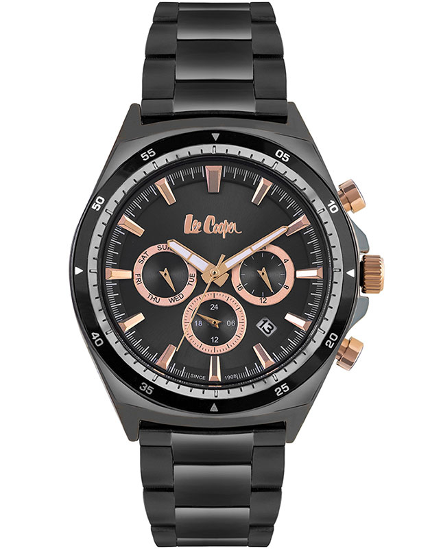Ceas de mana Lee Cooper Date and Dual Time LC06829.060, 01, bb-shop.ro