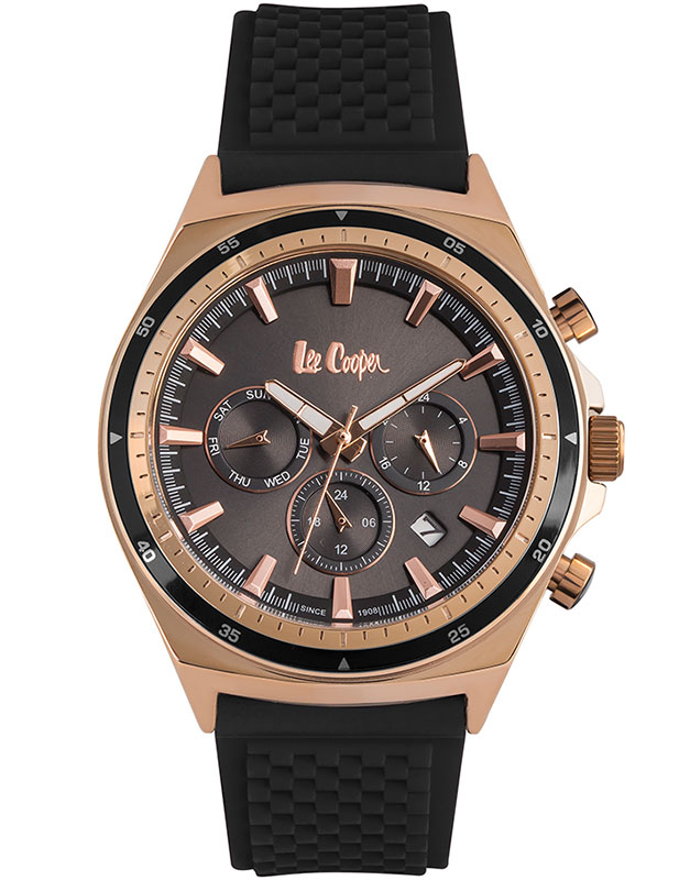 Ceas de mana Lee Cooper Date and Dual Time LC06830.461, 01, bb-shop.ro