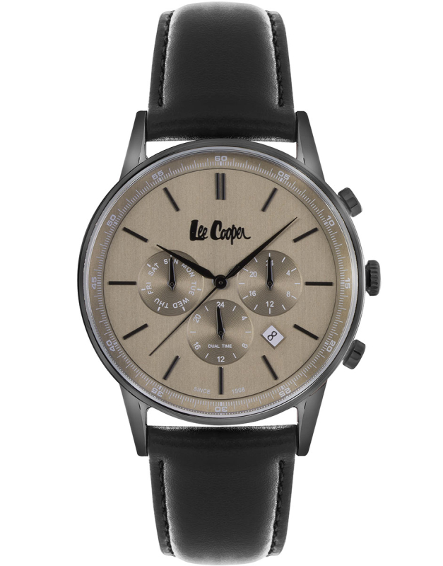 Ceas de mana Lee Cooper Date and Dual Time LC06887.671, 01, bb-shop.ro