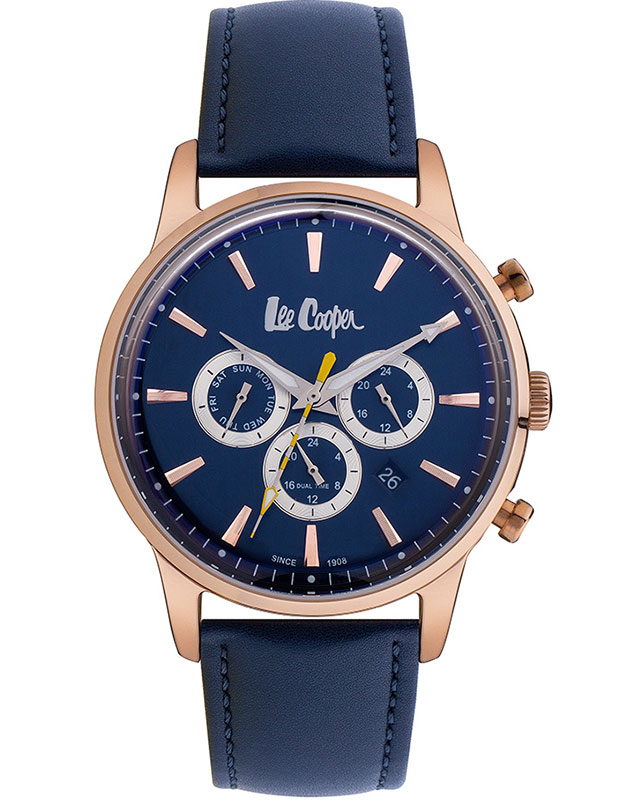 Ceas de mana Lee Cooper Date and Dual Time LC06959.499, 01, bb-shop.ro