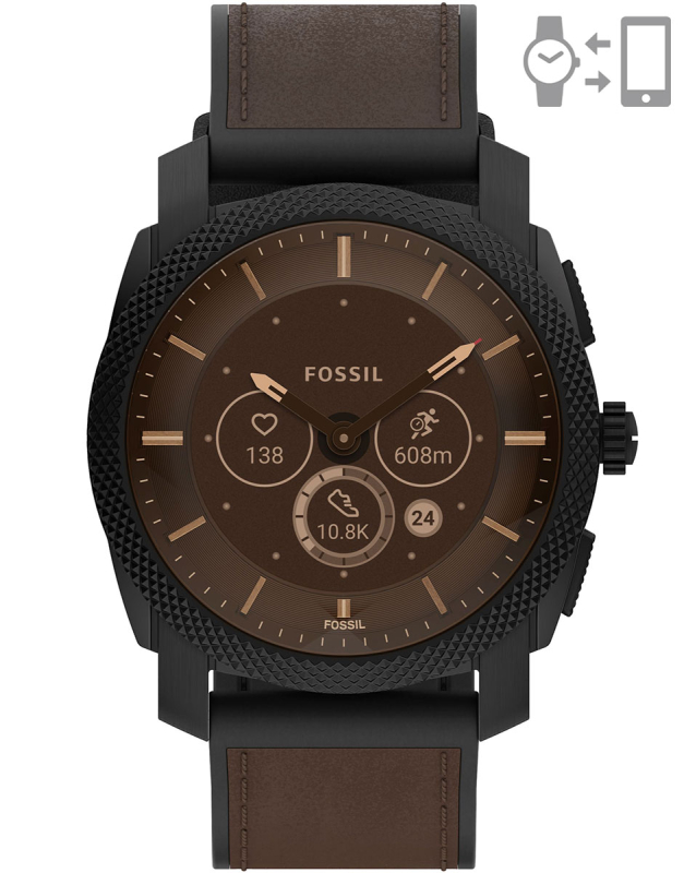 Ceas de mana Fossil Machine Gen 6 Hybrid Smartwatch FTW7068, 01, bb-shop.ro