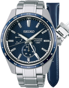 Ceas de mana Seiko Presage Sharp Edged Series GMT Limited Edition SPB303J1, 02, bb-shop.ro