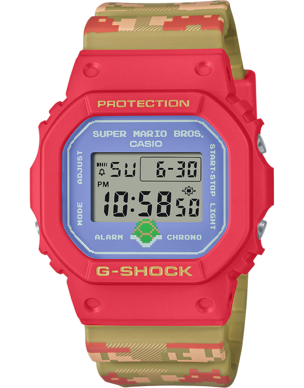 Ceas de mana G-Shock Limited Super Mario DW-5600SMB-4ER, 01, bb-shop.ro