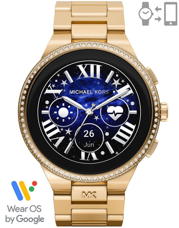 Ceas de mana Michael Kors Gen 6 Camille Smartwatch MKT5144, 01, bb-shop.ro