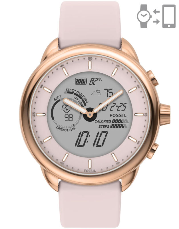 Ceas de mana Fossil Gen 6 Wellness Edition Hybrid Smartwatch FTW7083, 01, bb-shop.ro