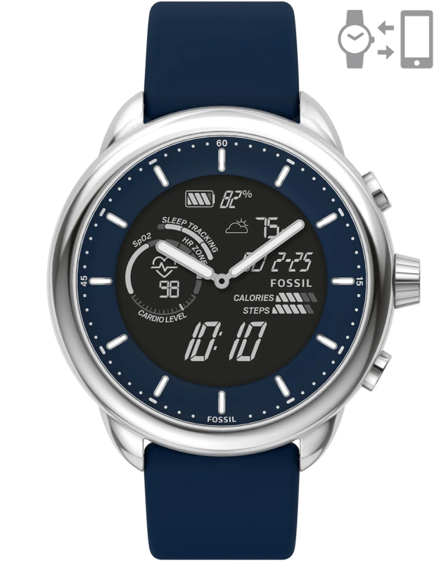 Ceas de mana Fossil Gen 6 Wellness Edition Hybrid Smartwatch FTW7082, 01, bb-shop.ro
