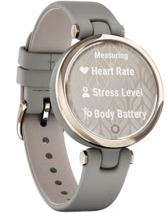 Ceas de mana Garmin Lily Cream Gold Braloba Gray 010-02384-B2, 003, bb-shop.ro