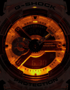 Ceas de mana G-Shock Classic 40th Anniversary Clear Remix GA-114RX-7AER, 001, bb-shop.ro