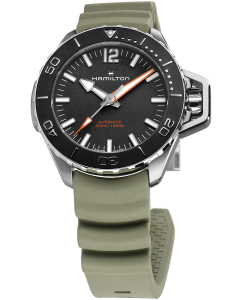 Ceasuri, Ceas Hamilton Khaki Navy Frogman Auto H77455331, bb-shop.ro