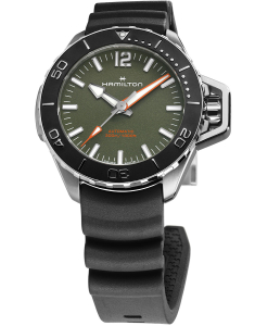 Ceasuri automatice, Ceas Hamilton Khaki Navy Frogman Auto H77455360, bb-shop.ro