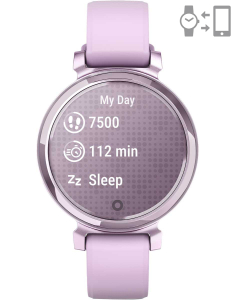 Ceas Garmin Lily™ 2 Metallic Lilac with Lilac Silicone Band