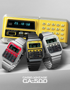 Ceas de mana Casio Vintage Edgy CA-500WE-4BEF, 002, bb-shop.ro