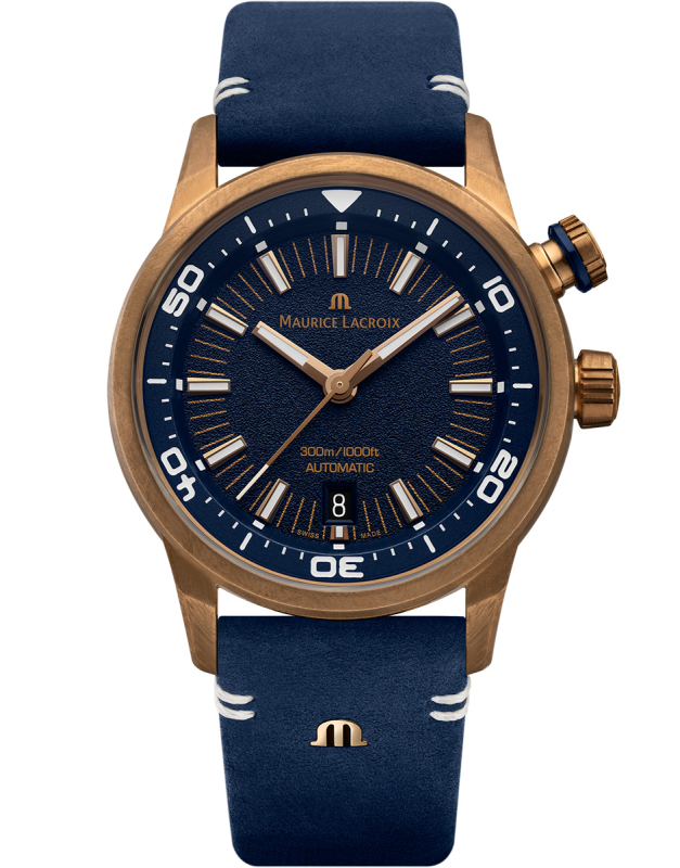 Ceas Maurice Lacroix Pontos S Diver 42mm set PT6248-BRZ0B-430-4