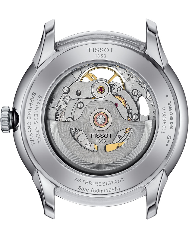 Ceas Tissot T-Classic Chemin des Tourelles Skeleton T139.836.16