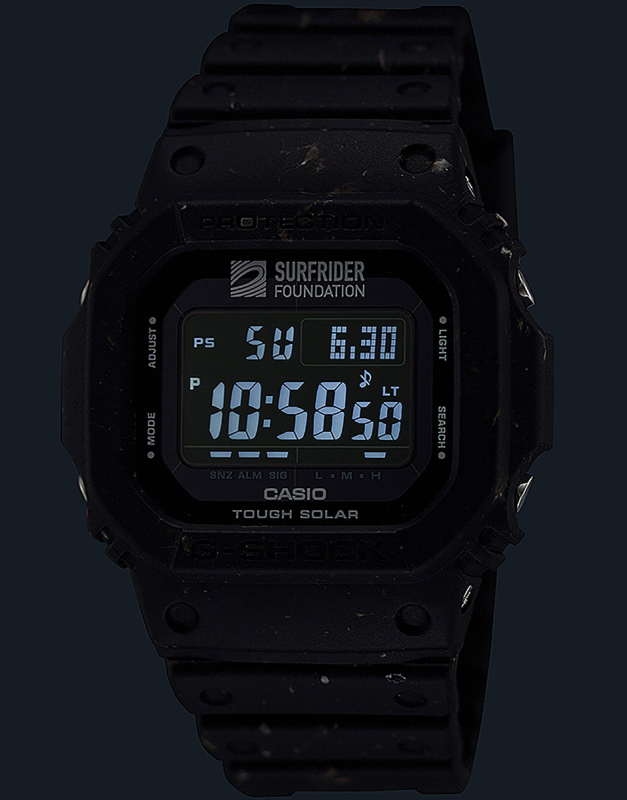 時計 G-SHOCK G-5600SRF Surfrider Foundation Surfrider Foundation collaboration returns with solar G-Shock G