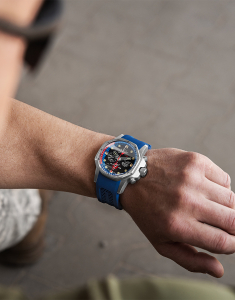 Ceasuri barbatesti set, Ceas Vostok Europe Atomic Age Oppenheimer Limited Edition 3000 YM86/640A696/LESTBRSISTBLU, bb-shop.ro