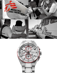 Ceasuri de Lux, Ceas Seiko Astron 5X Series GPS Solar Médecins Sans Frontières Limited Edition 800 SSH173J1, bb-shop.ro