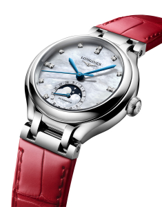 Ceasuri dama automatice, Ceas Longines PrimaLuna Moonphase Date Automatic L8.126.4.87.2, bb-shop.ro