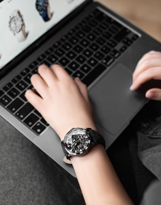 Ceasuri automatice, Ceas Vostok Europe Undiné Rebel Limited Edition 1000 NH72/515D766/LESTBLKSISTWHT, bb-shop.ro