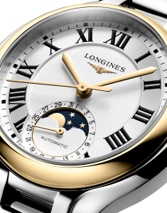 Ceasuri automatice, Ceas Longines PrimaLuna Moonphase Date Automatic L8.126.5.79.7, bb-shop.ro