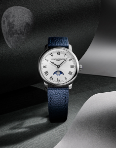 Ceasuri de Lux, Ceas Frederique Constant Classics Slimline Ladies Moonphase FC-206RS1S6, bb-shop.ro