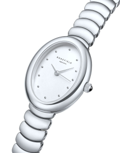 Ceasuri, Ceas Rosefield Oval White Silver OVWSSS-OV20, bb-shop.ro