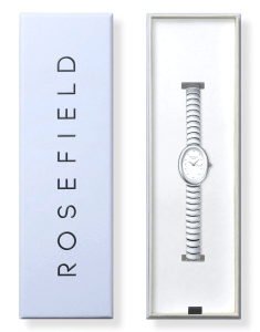 Ceasuri, Ceas Rosefield Oval White Silver OVWSSS-OV20, bb-shop.ro