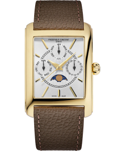 Ceasuri, Ceas Frederique Constant Classics Carrée Calendar Moonphase FC-265S4C5, bb-shop.ro