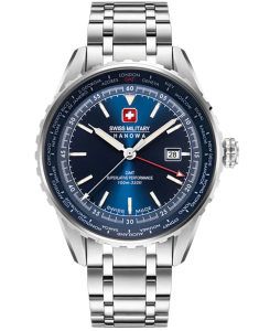 Ceasuri, Ceas Swiss Military Afterburn GMT SMWGH0003204, bb-shop.ro